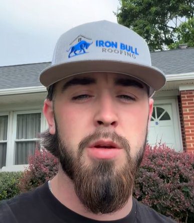 Nolan LaRocca, owner of Iron Bull Roofing