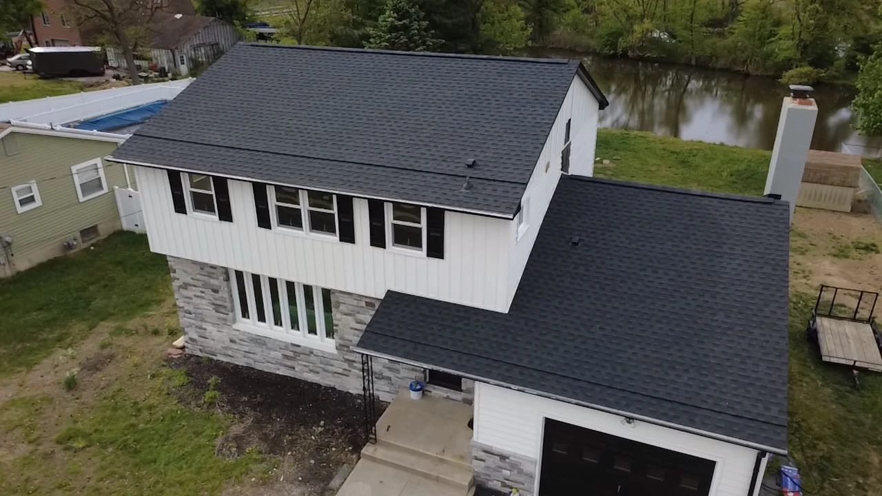 After roofing services